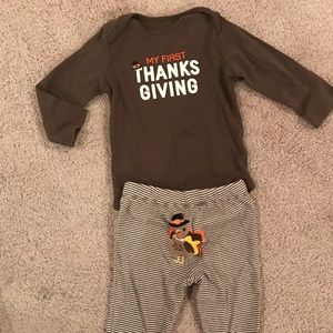 Carter’s “My first Thanksgiving” outfit set
